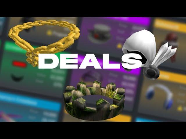 Are You Missing Out on These ROBLOX LIMITED DEALS? (Rolimons Deals Page)