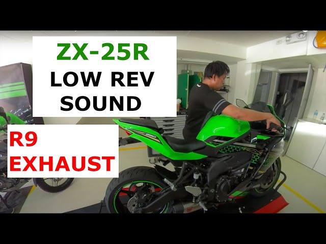 ZX25R INLINE 4 LOW REV SOUND || R9 Zeta R Full System Exhaust || ZX-25R PHILIPPINES