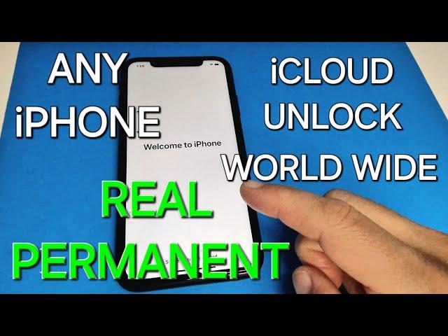 The Real Permanent iCloud Activation Lock Unlock for Any iPhone World Wide