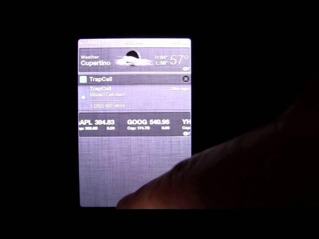 TrapCall iPhone App Demo CrazyMikesapps