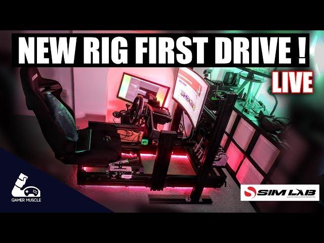 SIMLAB P1 FIRST TEST DRIVE + DIRT RALLY 2.0 UPDATE