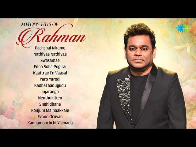 Melody Hits of Rahman - Jukebox | Pachchai Nirame | Enna Solla Pogirai | Kaattrae En Vaasal