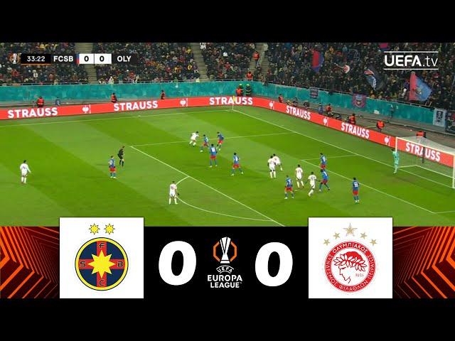 FCSB vs. Olympiacos [0-0] | UEFA Europa League 2024/25 | Match Highlights!