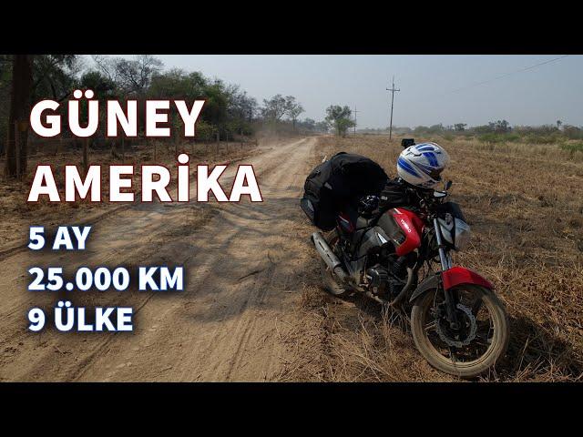 25,000 KM from Turkey to Brazil in 145 Days | Traveling on a Chinese Bike 