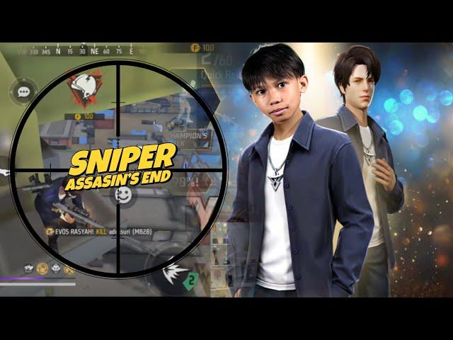 RASYAH THE SNIPER ASSASSINS!! GELOO!! MUSUHNYA PADA KOCAR KACIR GA TAU DARI ARAH MANA SNIPERNYA WKWK