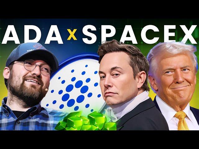 BREAKING: Charles Hoskinson Hints At SpaceX Deal – Cardano $ADA to Power US Elections in 2028?!