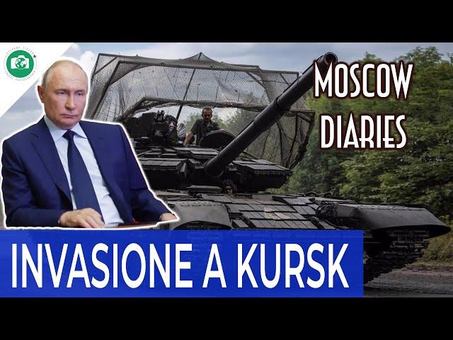 COSA CERCA L'UCRAINA INVADENDO LA RUSSIA A KURSK?