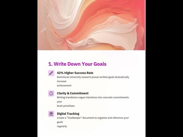 5 science backed strategies to achieve goals in 2025. #motivation #insightful #goals #2025