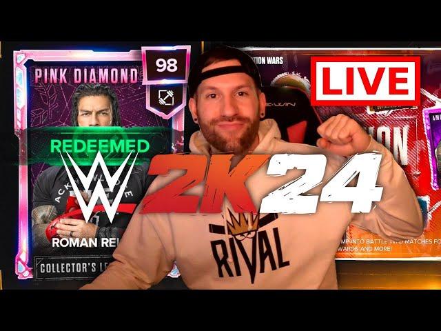 *NEW LIVE EVENTS & WEEKLY TOWER* Playing MyFACTION Live Stream | WWE 2K24 MyFACTION