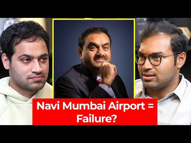 Is Adani's New Navi Mumbai Airport A Failure? - Will It Even Work? | Raj Shamani Clips