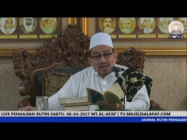 (LIVE) PENGAJIAN RUTIN SABTU: 08-04-2017 | AL-HABIB ALI BIN ABDURRAHMAN ASSEGAF