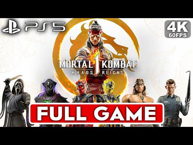 MORTAL KOMBAT 1 KHAOS REIGNS Story Gameplay Walkthrough FULL GAME [4K 60FPS PS5] - No Commentary