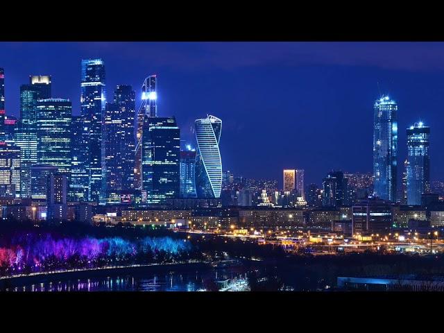 Moscow Capital Towers Residential Skyscrapers Under Construction in Moscow Russia