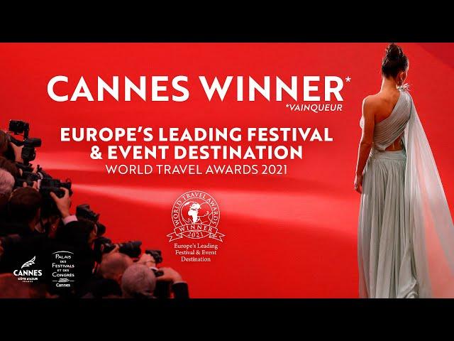 CANNES Winner WORLD TRAVEL AWARDS 2021 - EUROPE's Leading Festival & Event Destination