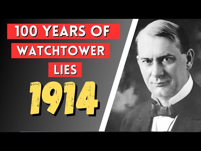 What did Joseph Rutherford Teach: The 1914 Cover Up