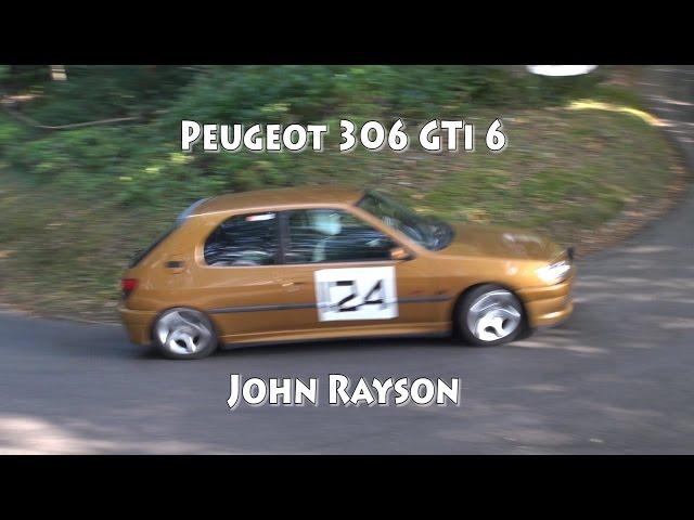 Peugeot 306 GTi 6 at the 5 clubs hillclimb meeting Wiscombe Park September 2014 John Rayson