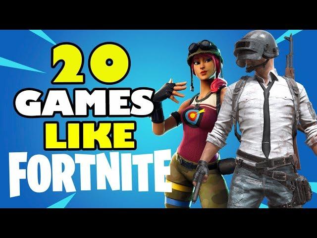 TOP 20 BEST Games Like Fortnite for Android & iOS | Battle Royale Games
