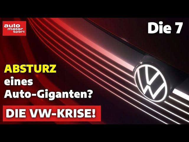 Der Untergang eines Auto-Giganten? 7 Fakten zur VW-Krise | auto motor und sport