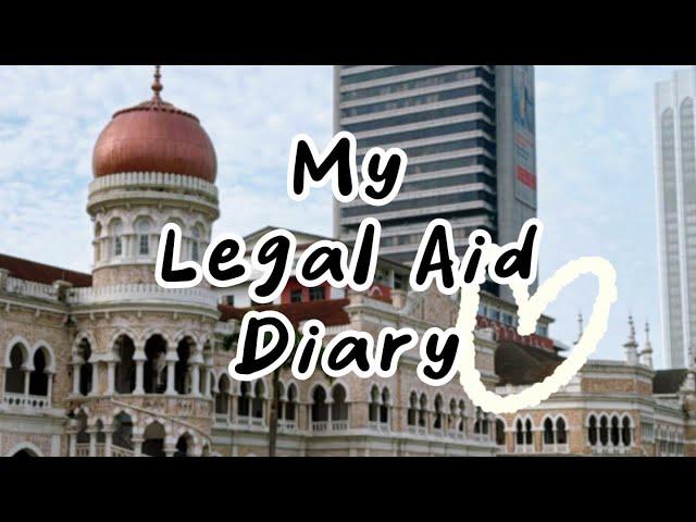 A Short Video ️ | My Legal Aid Diary 实习律师的一天 #pupillage