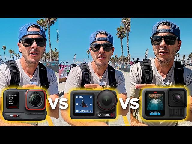 YOU Decide! GoPro Hero 13 Black VS DJI Action 5 Pro vs Insta360 Ace Pro