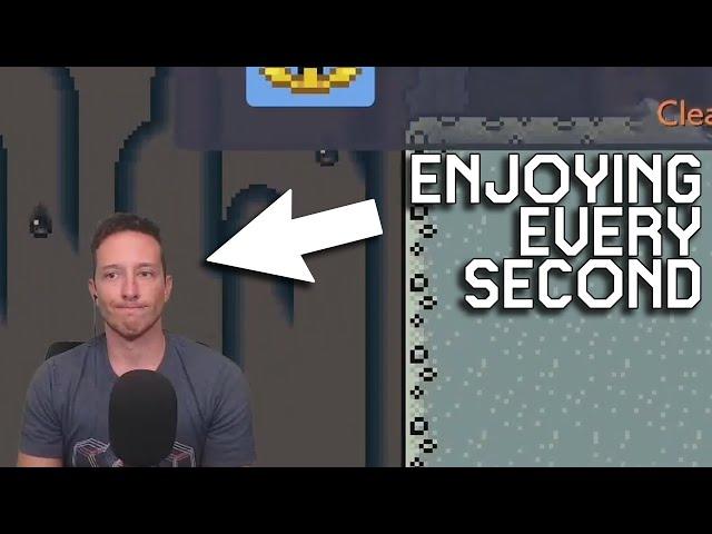 Reacting to DGR Playing My Muncher Speedrun Level