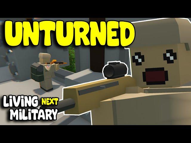 I Lived Next To Military Base In Unturned & This Is What Happened ...