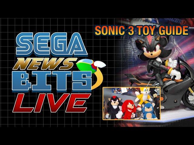 Sonic 3 Movie Toy Guide | SEGA News Bits Live