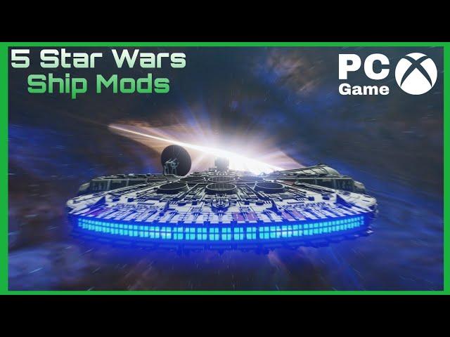 5 Iconic Star Wars Ships You Can Get In Starfield | Free Mod Review (XBOX/PC)