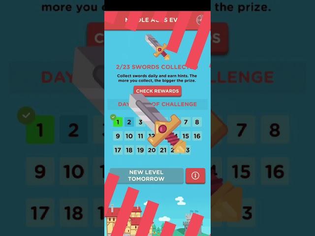 Wordbrain 2 Middle Ages Event Day 2 2024 Answers