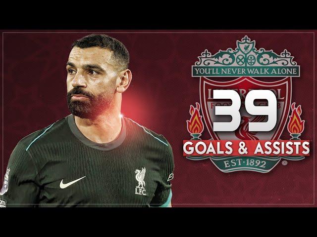 Mohamed Salah - All 39 Goals & Assists 2024/25 l HD 1080p