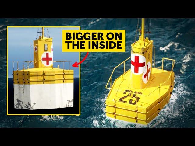 WWII Rescue Buoys - Secret 'Floating Hotels' of the English Channel