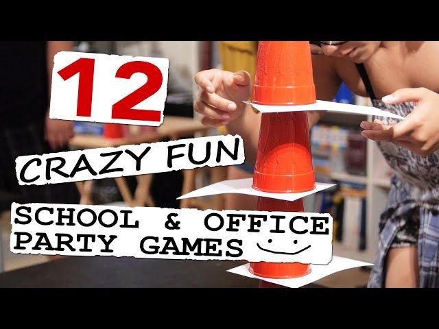 12 Crazy Fun School & Office Party Games