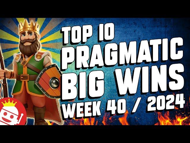  TOP 10 PRAGMATIC PLAY BIG WINS OF WEEK #40 - 2024