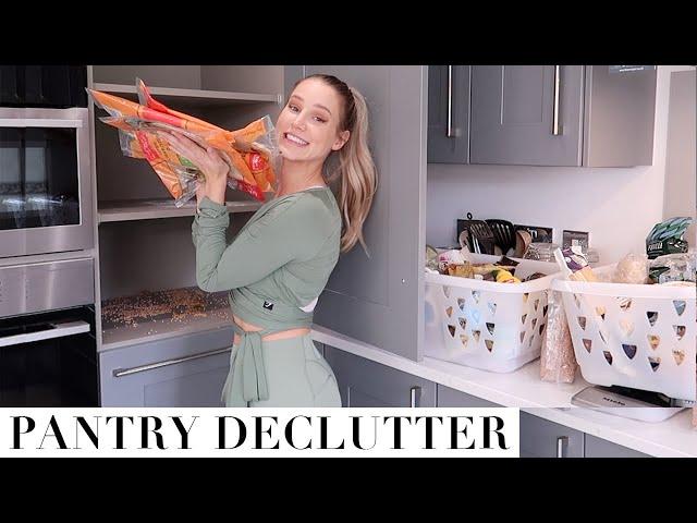 EXTREME PANTRY DECLUTTER & ORGANIZATION | Tour & tips!