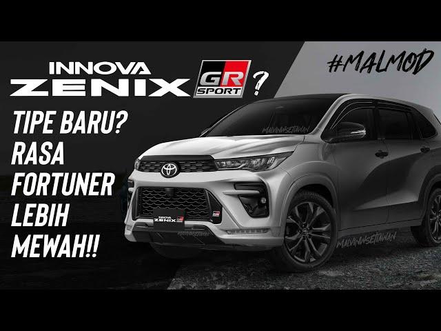 MODIFIKASI INNOVA ZENIX GR SPORT? MIRIP FORTUNER NIH! | Virtual Modification #MALMOD #zenix #Innova