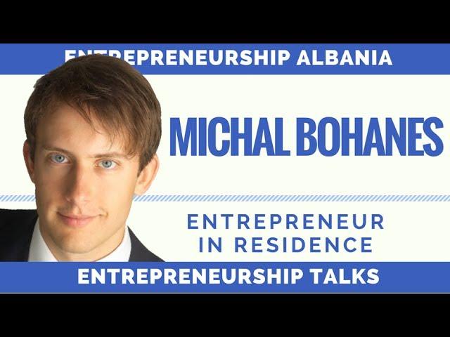 Michal Bohanes - Entrepreneur in Residence Oficina