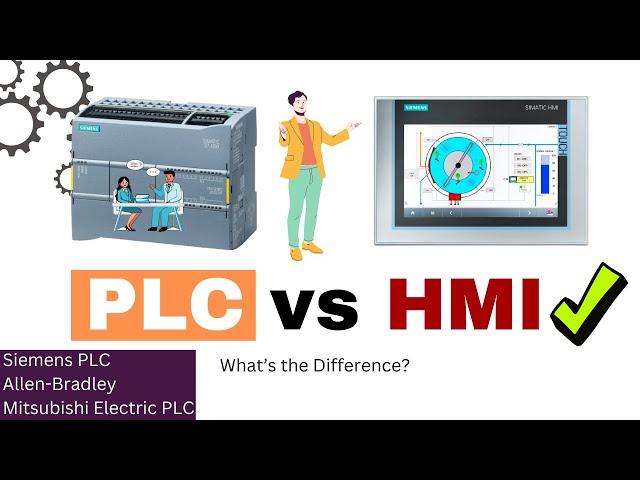 PLC vs HMI: What's the Difference?  | Automation Explained ️