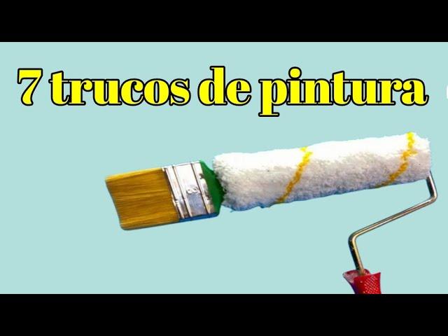 7 trucos de pintura que te convertirán en oficial de pintura // 7 حيل للرسم تجعلك بارعًا في المستوى