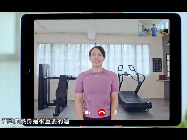 Yi-ge in the online fitness class,essence version dementia-friendly micro-film in 30 seconds