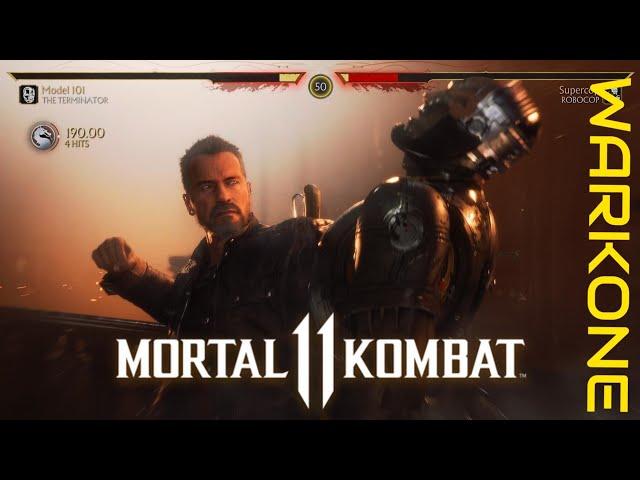 Mortal Kombat 11 - The Terminator vs Robocop