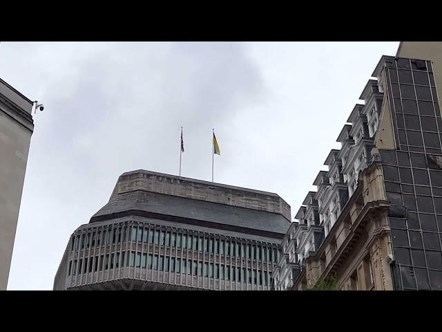 The flypast of aircraft celebrating the King's Coronation, 2023-05-06, London