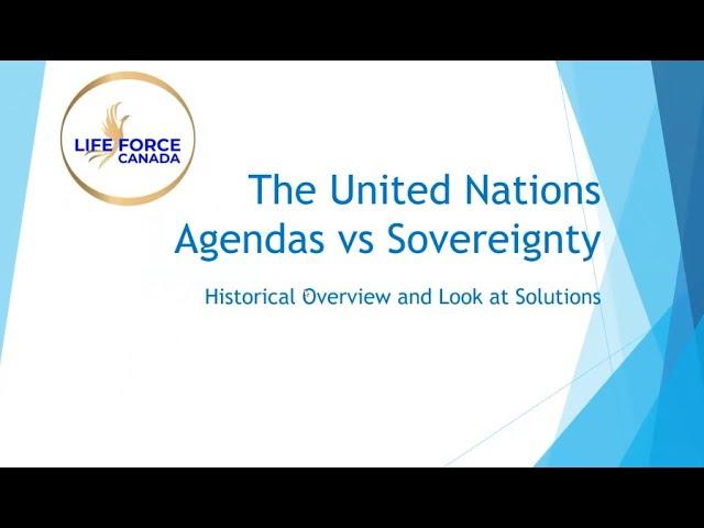 #112 Agenda 2030 Municipality VS A Sovereign Community - Short Version - See Description