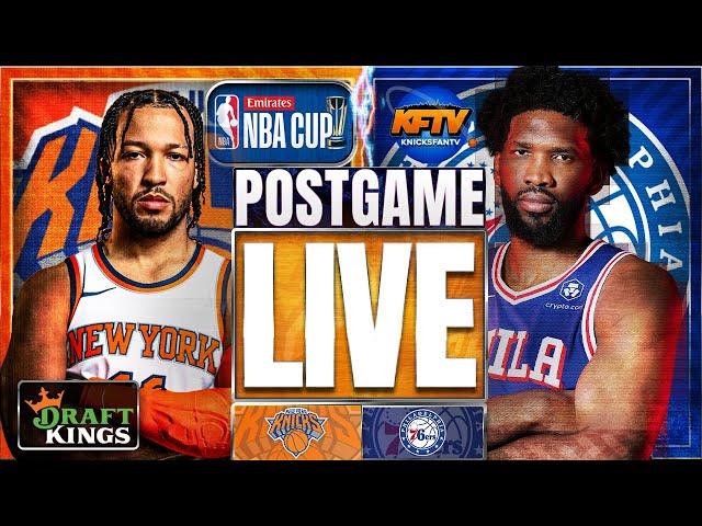 Knicks vs Sixers Post Game Show: Highlights, Analysis & Caller Reactions - EP 540