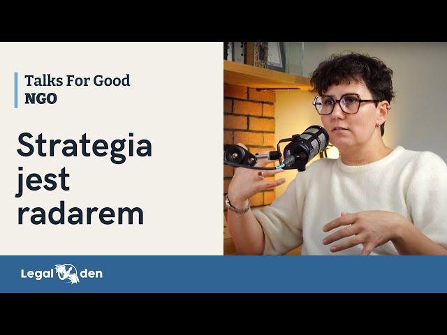 Czy fundacja nie może zarabiać pieniędzy? Agata Zioło | Talks For Good NGO