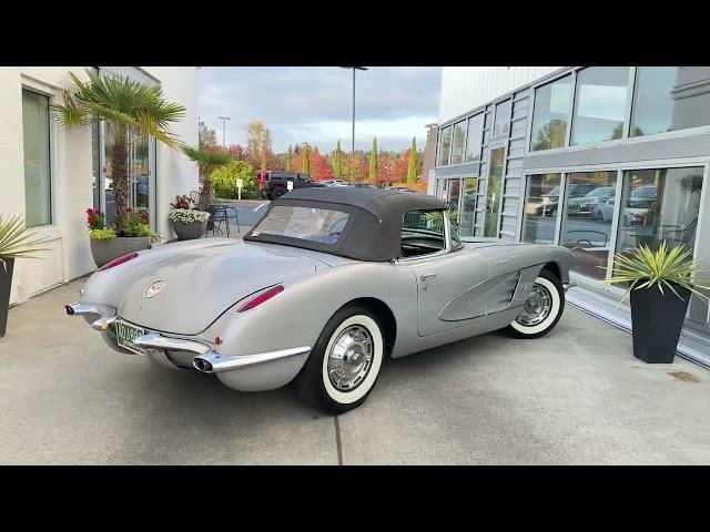 1959 Chevrolet Corvette "Fuelie" Driving & Walkaround