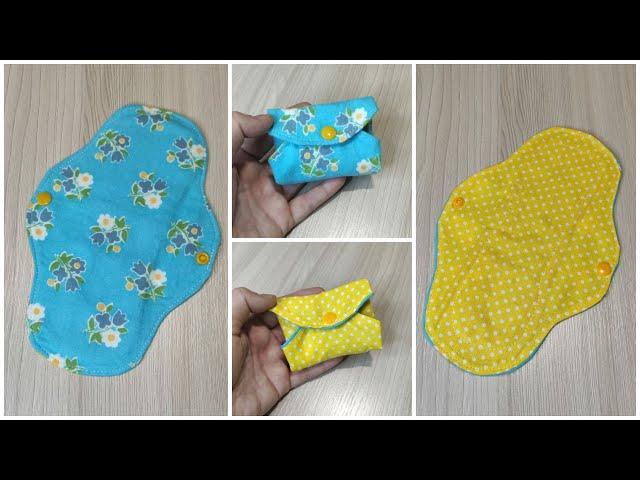 DIY reusable fabric pads / Without a pattern