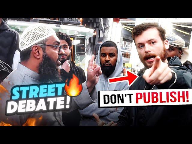 EPIC DEBATE!!  CHRISTIAN tries to SCHOOL Muslim But Regrets it INSTANTLY!!