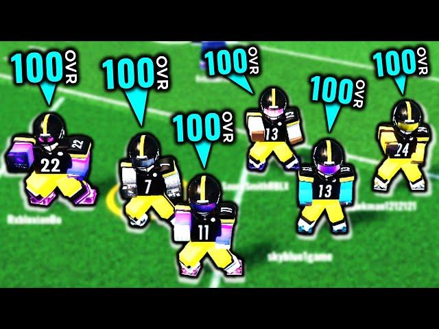 The 100 OVERALL Dream Team in NFL Universe Football!