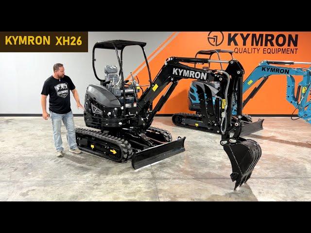 The KYMRON XH26D Mini Excavator has a KUBOTA Engine?