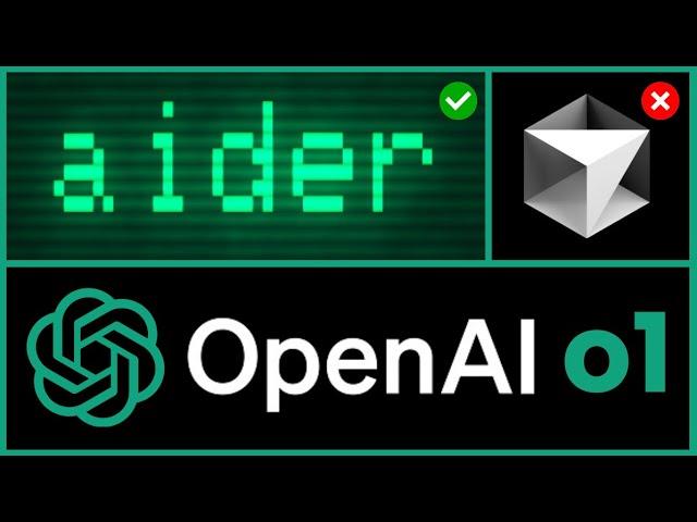 NEW Aider Architect & Editor Updates Are INSANE!(Beast Cursor?!?) Best AI Coding Agent?! OpenAI o1